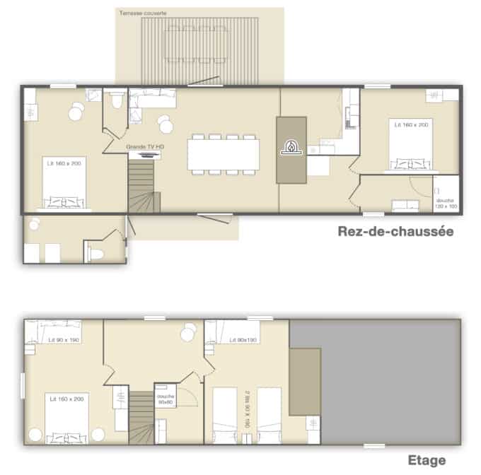 plan maison Eugenie